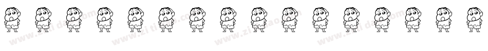 Cartoon cookies Regu字体转换
